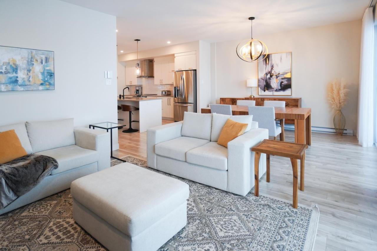 Le Riverain - Condo Neuf Au Bord De L'Eau Shawinigan Exterior foto